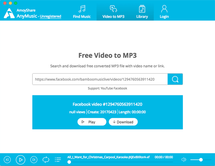 facebook video to mp3 converter free download