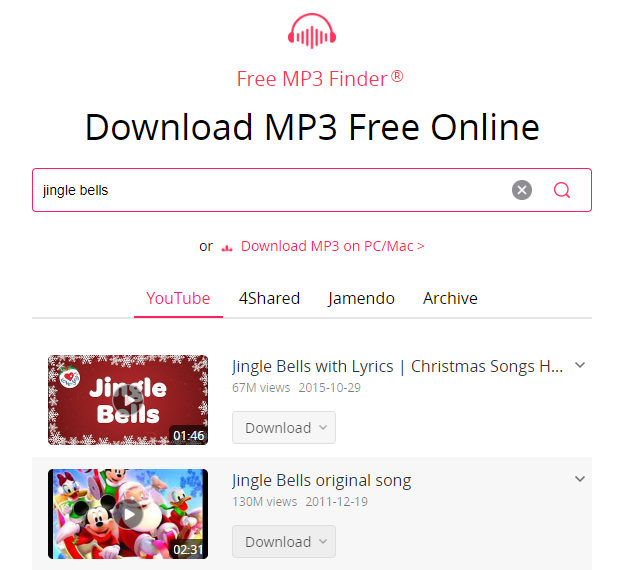 ビデオチュートリアル 無料mp3ダウンロード用の無料mp3ファインダーガイド