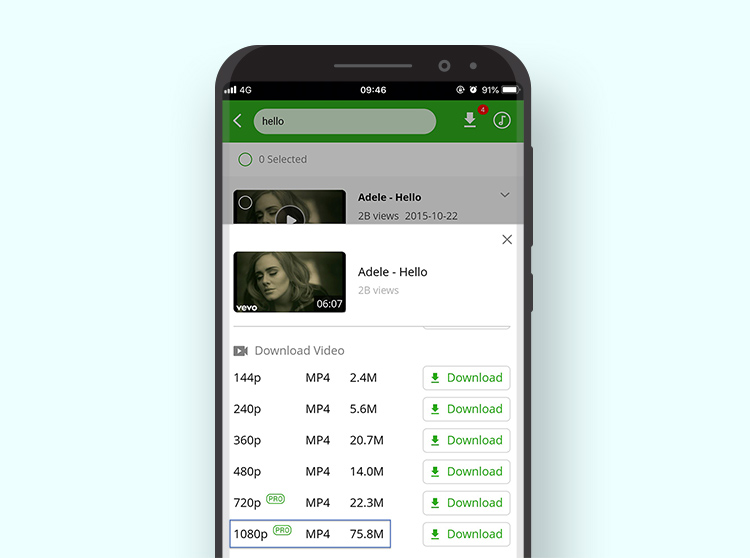 for android download Free Music & Video Downloader 2.88