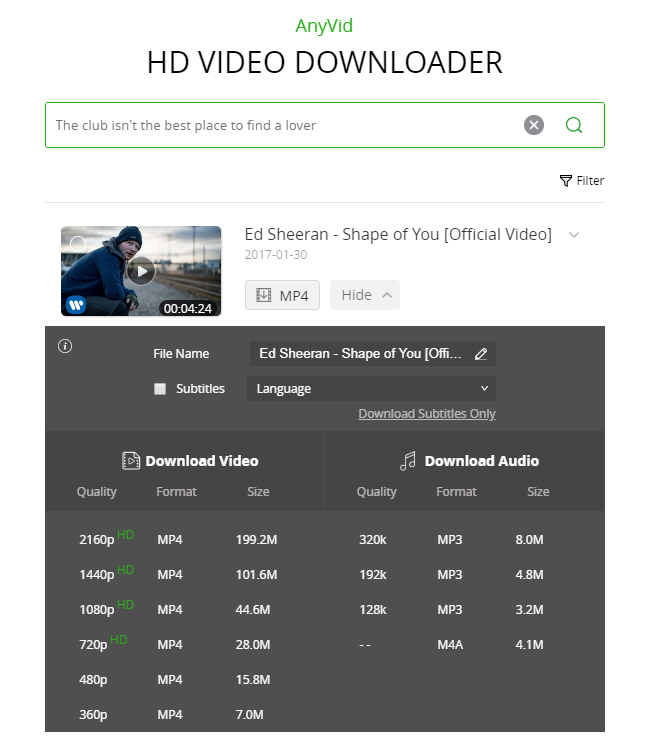 mp4 youtube music download