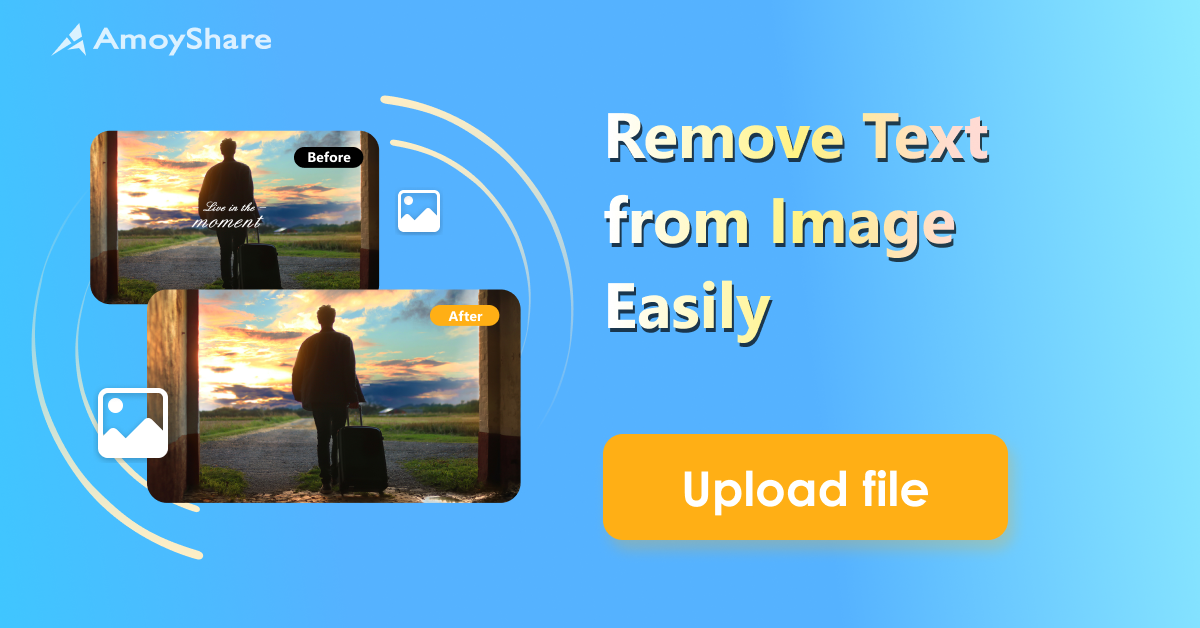 Online text deals remover from image