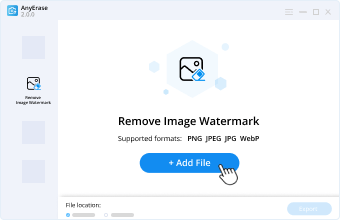 Add file to this watermark remover