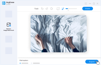 Hit the Start button to remove watermarks