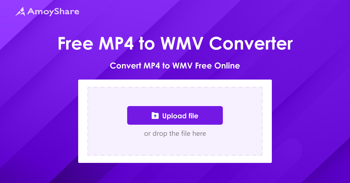Online MP4 to WMV Converter - Convert MP4 to WMV Free & Easily