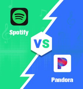 spotify web player pandora