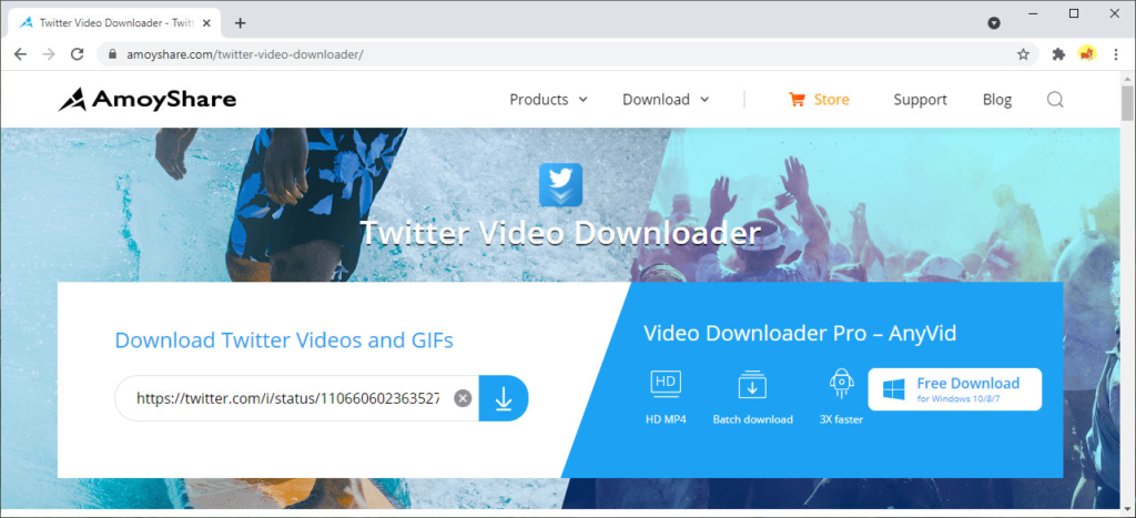 chrome twitter video downloader extension