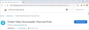 chrome twitter video downloader extension