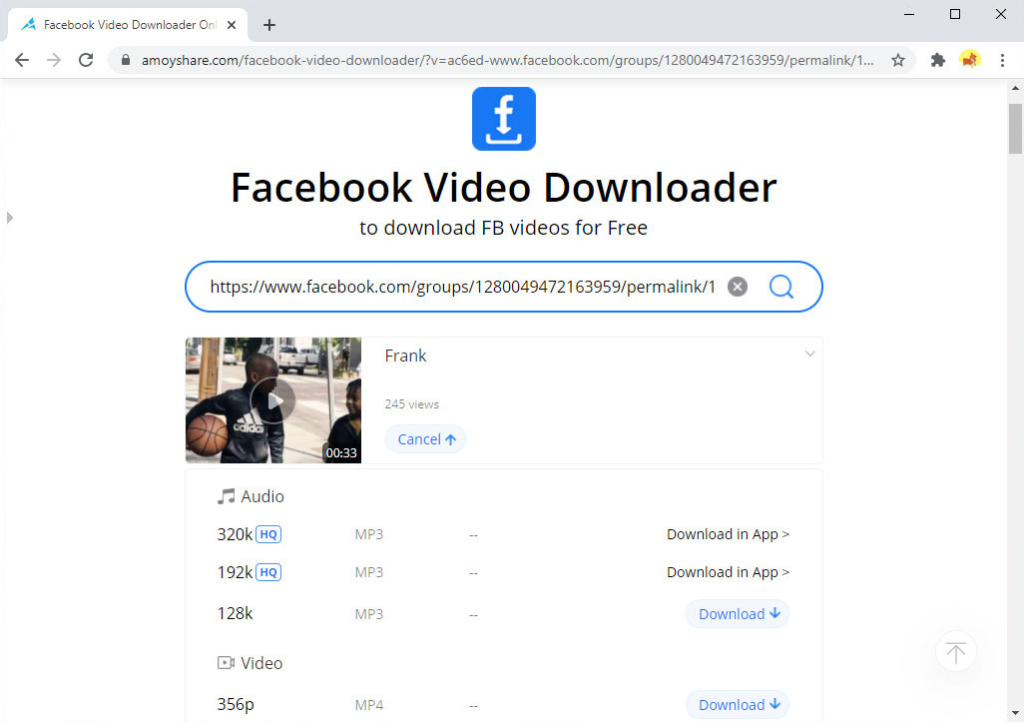 download facebook video to computer 2021