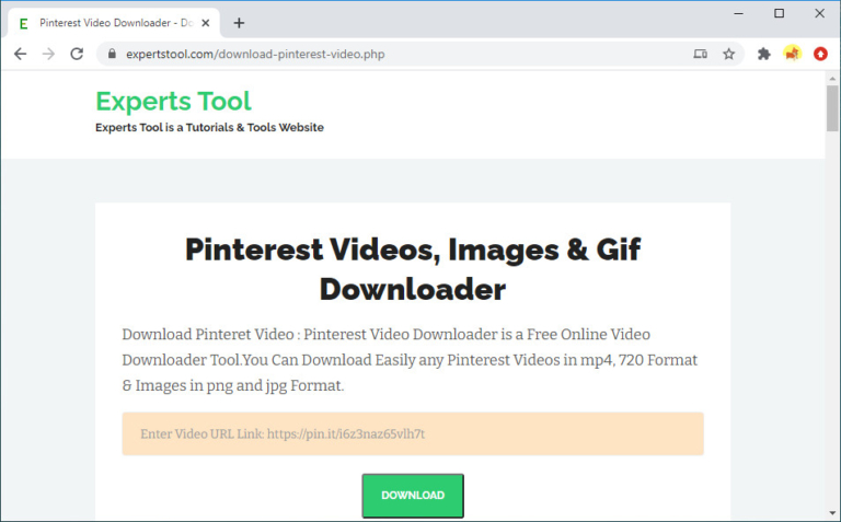 free pinterest video downloader