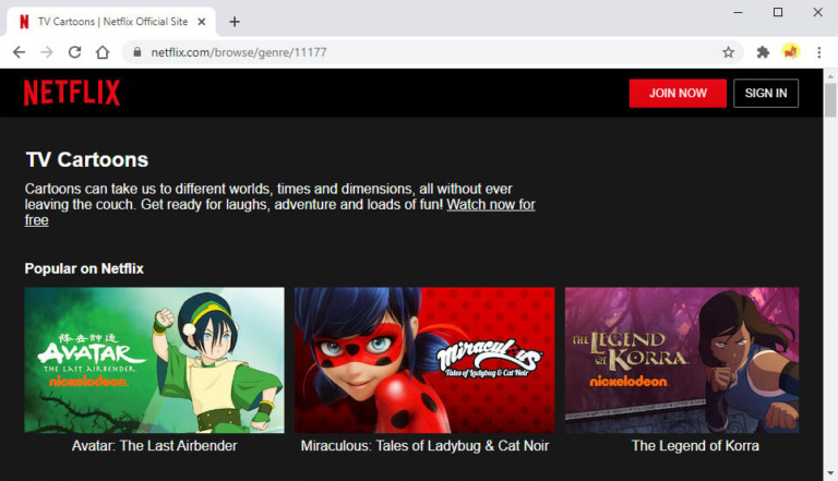 korean cartoon netflix