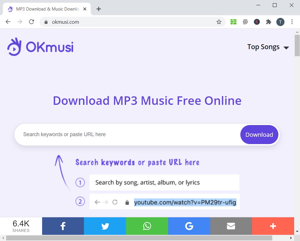 video url to mp3